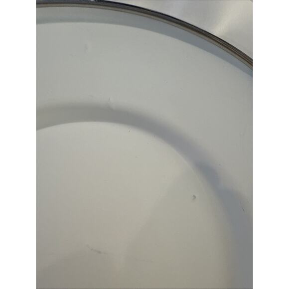 Formation White Salad Plate Farmhouse Enamelware 9” ***Set Of SIX*** - Picture 9 of 9